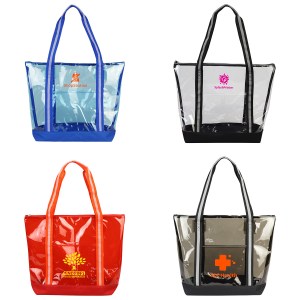 Diamond Clear TPU Zippered Tote 1 Diamond Clear TPU Zippered Tote 1
