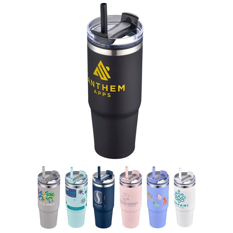 Monza 30 oz Stainless Steel/Polypropylene Tumbler 1 Monza 30 oz Stainless Steel/Polypropylene Tumbler 1