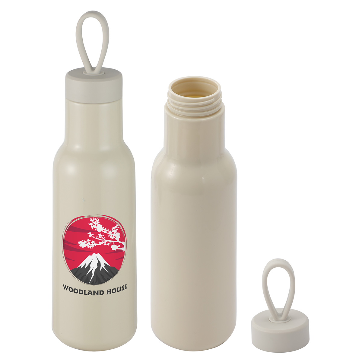 Cameo 23 oz PLA Sports Bottle with Silicone Loop Handle 1