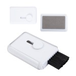 Whisk Portable Screen Cleaner & Keyboard Brush - White Whisk Portable Screen Cleaner & Keyboard Brush - White
