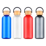 Sanzio 21 oz RPET Bottle with Bamboo Lid 2 Sanzio 21 oz RPET Bottle with Bamboo Lid 2