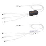 Triumph 3-in-1 Charging Cable with 4-Port USB Hub and Recycled Casing 1 Triumph 3-in-1 Charging Cable with 4-Port USB Hub and Recycled Casing 1