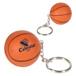 Basketball Stress Reliever Key Chain 1 Basketball Stress Reliever Key Chain 1