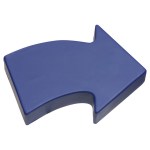 Arrow Stress Reliever - Blue Arrow Stress Reliever - Blue