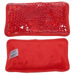 Plush Mini Hot/Cold Pack - Red Plush Mini Hot/Cold Pack - Red