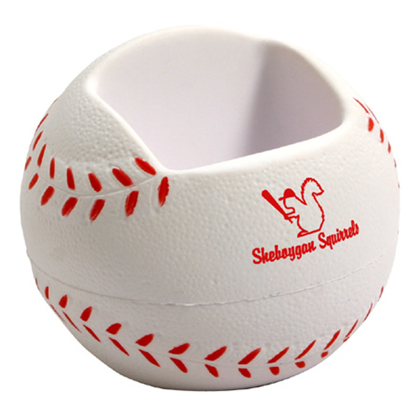 Baseball Stress Reliever Desktop Bin 1 Baseball Stress Reliever Desktop Bin 1