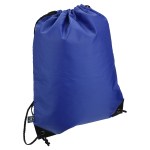Grab 'N Go RPET Budget Drawstring Backpack - Blue Grab 'N Go RPET Budget Drawstring Backpack - Blue