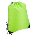 Grab 'N Go RPET Budget Drawstring Backpack - Lime Green Grab 'N Go RPET Budget Drawstring Backpack - Lime Green