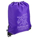 Grab 'N Go RPET Budget Drawstring Backpack - Red Grab 'N Go RPET Budget Drawstring Backpack - Red