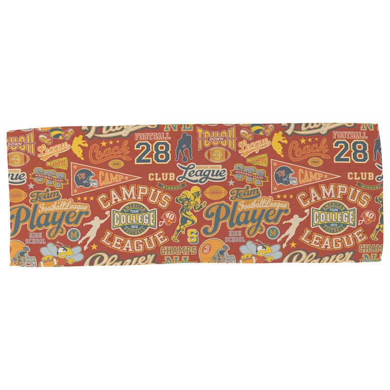 Gridiron Full-Color 12" x 32" Waffle Microfiber Sports Towel 1 Gridiron Full-Color 12" x 32" Waffle Microfiber Sports Towel 1