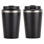 Paragon 12 oz Recycled Polypropylene/Stainless Steel Tumbler - Black Paragon 12 oz Recycled Polypropylene/Stainless Steel Tumbler - Black