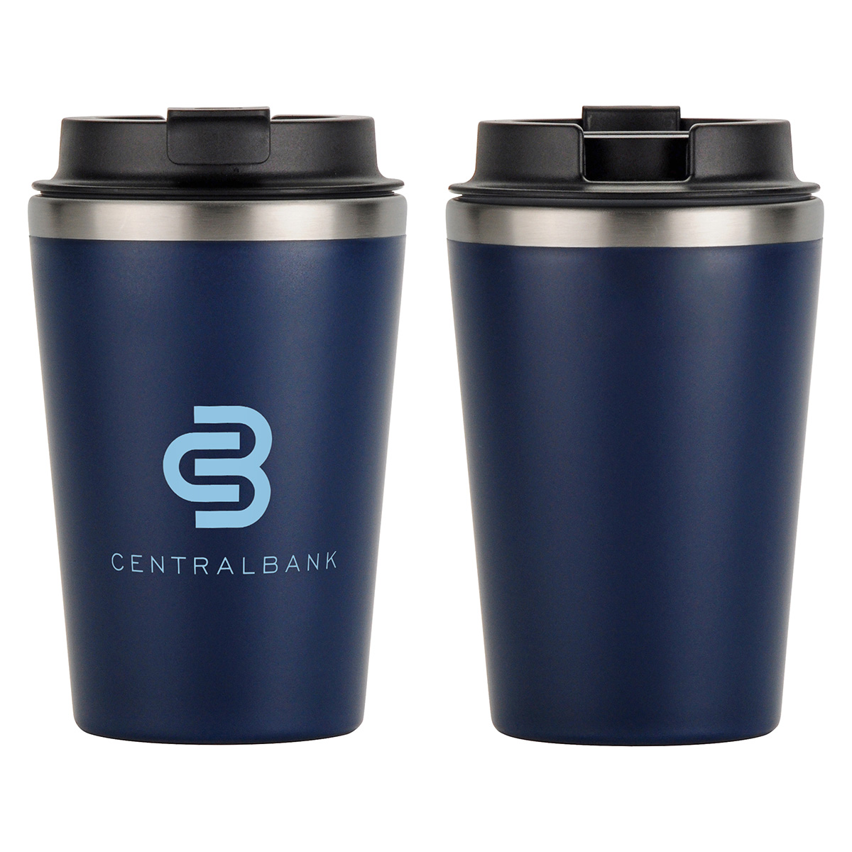 Paragon 12 oz Recycled Polypropylene/Stainless Steel Tumbler 1