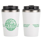 Paragon 12 oz Recycled Polypropylene/Stainless Steel Tumbler - White Paragon 12 oz Recycled Polypropylene/Stainless Steel Tumbler - White