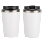 Paragon 12 oz Recycled Polypropylene/Stainless Steel Tumbler - White Paragon 12 oz Recycled Polypropylene/Stainless Steel Tumbler - White