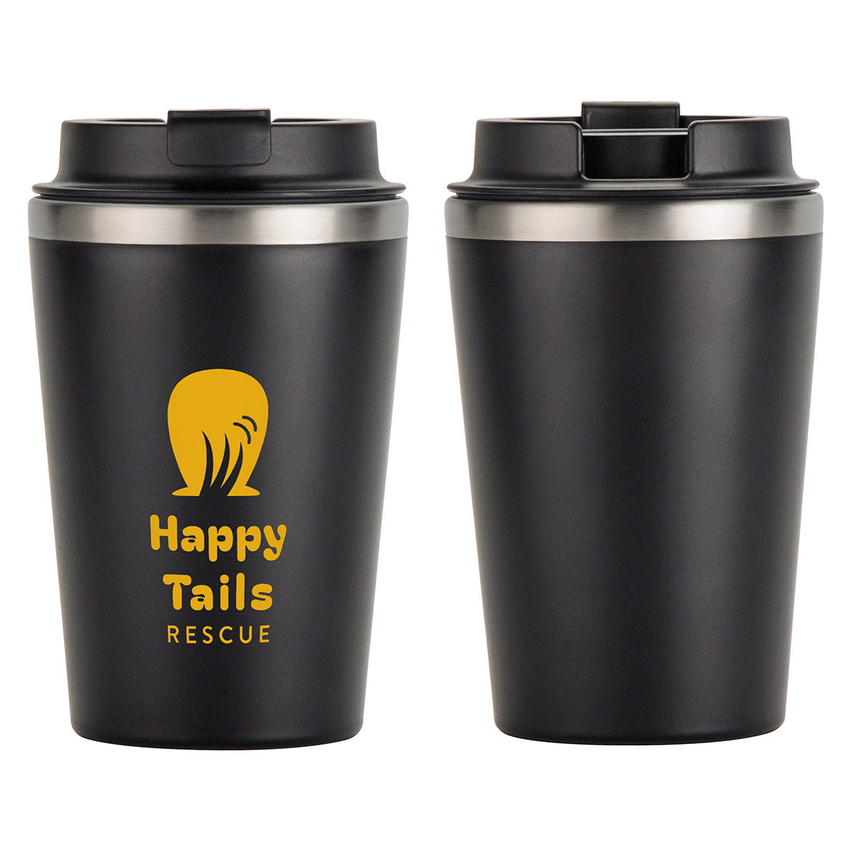 Paragon 12 oz Recycled Polypropylene/Stainless Steel Tumbler 1