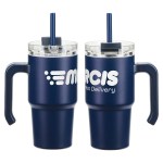 Millenium 20 oz Vacuum Insulated Stainless Steel Mug - Navy Blue Millenium 20 oz Vacuum Insulated Stainless Steel Mug - Navy Blue