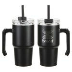 Millenium 20 oz Vacuum Insulated Stainless Steel Mug - Black Millenium 20 oz Vacuum Insulated Stainless Steel Mug - Black