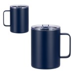 Camper 14 oz Eco-Friendly Vacuum Insulated Camp Mug - Navy Blue Camper 14 oz Eco-Friendly Vacuum Insulated Camp Mug - Navy Blue