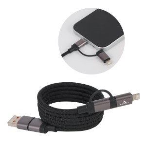 Vector 4-in-1 60W PD 39" MagSnap Charging Cable 1 Vector 4-in-1 60W PD 39" MagSnap Charging Cable 1