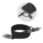 Vector 4-in-1 60W PD 39" MagSnap Charging Cable 2 Vector 4-in-1 60W PD 39" MagSnap Charging Cable 2