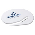 Oval Letter Opener - White Oval Letter Opener - White