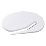 Oval Letter Opener - White Oval Letter Opener - White