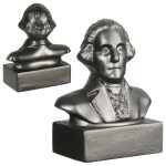 George Washington Bust Stress Reliever - Silver George Washington Bust Stress Reliever - Silver