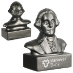 George Washington Bust Stress Reliever - Silver George Washington Bust Stress Reliever - Silver