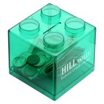 Money Stack Coin Bank - Green Money Stack Coin Bank - Green