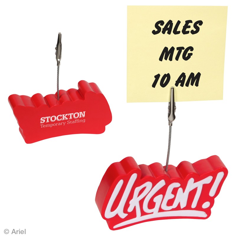 Urgent Stress Reliever Memo Holder 1 Urgent Stress Reliever Memo Holder 1
