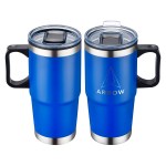 San Siro 24 oz Double-wall Travel Mug - Blue San Siro 24 oz Double-wall Travel Mug - Blue
