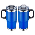San Siro 24 oz Double-wall Travel Mug - Blue San Siro 24 oz Double-wall Travel Mug - Blue