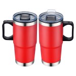 San Siro 24 oz Double-wall Travel Mug - Red San Siro 24 oz Double-wall Travel Mug - Red
