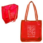 Diamond Clear TPU Tote - Red Diamond Clear TPU Tote - Red