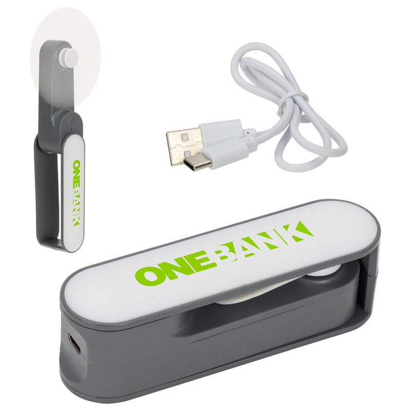 Gale Rechargeable Fan with Swivel Handle 1 Gale Rechargeable Fan with Swivel Handle 1