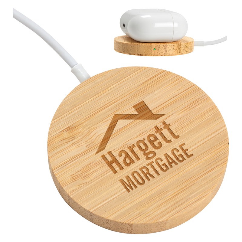 Magport Bamboo 15W Wireless Charger 1 Magport Bamboo 15W Wireless Charger 1