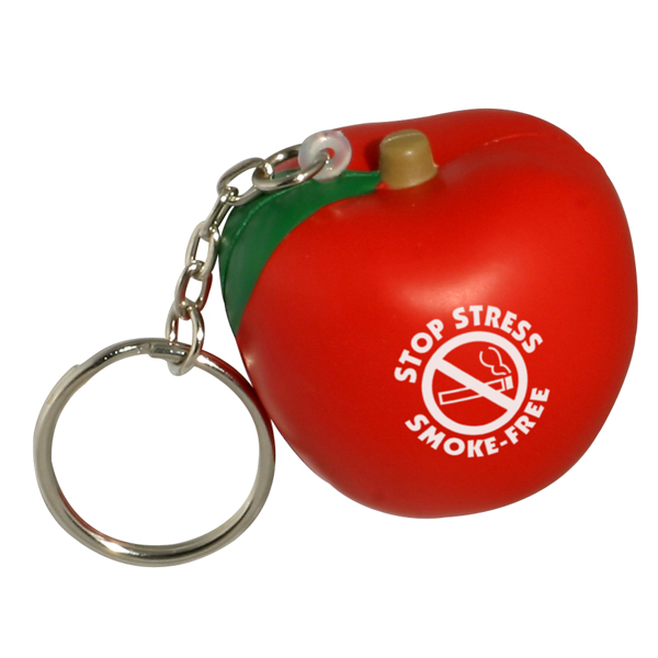Apple Stress Reliever Key Chain 1 Apple Stress Reliever Key Chain 1