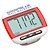 Widescreen Walker Pedometer - White/Red Widescreen Walker Pedometer - White/Red