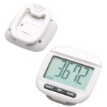 Widescreen Walker Pedometer - White Widescreen Walker Pedometer - White