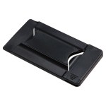 Smart Mobile Wallet w/Phone Stand & Screen Cleaner - Black Smart Mobile Wallet w/Phone Stand & Screen Cleaner - Black