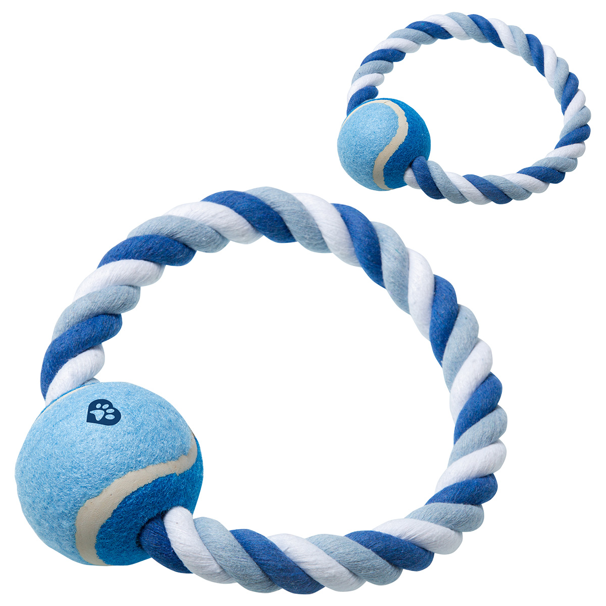 Circlet Rope Ring & Ball Pet Toy 1 Circlet Rope Ring & Ball Pet Toy 1