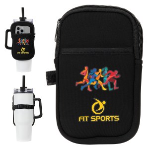 Cup Caddy Zippered Pouch for Large Mugs 1 Cup Caddy Zippered Pouch for Large Mugs 1