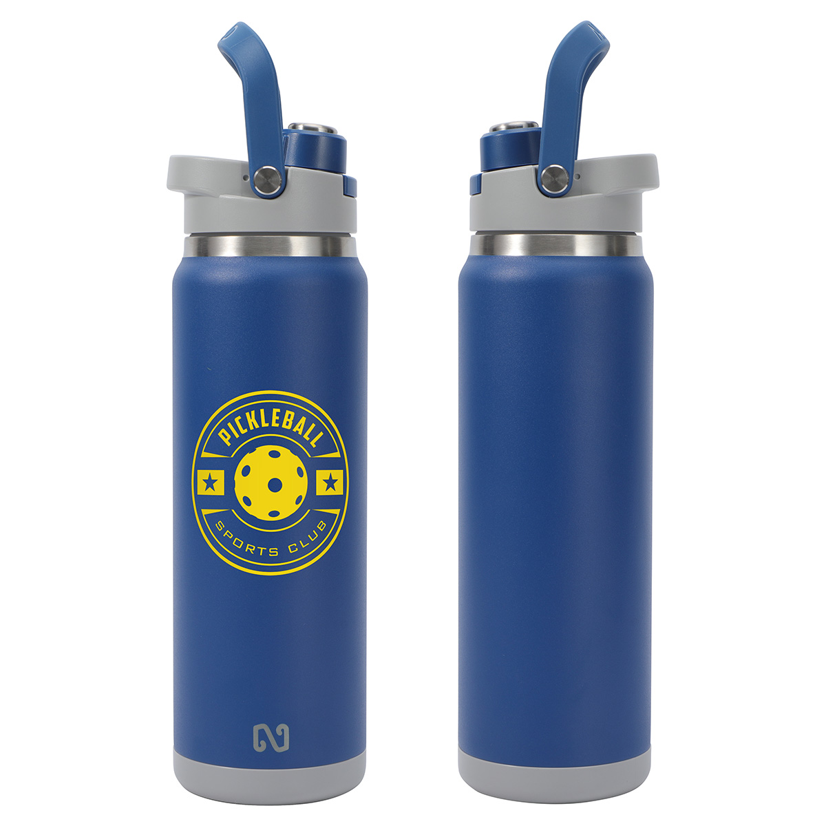 NAYAD® Crusade 28 oz Stainless Steel Double-Wall Bottle with Hidden Cup 1