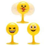 Emoji Bopper Desk Ball with Suction Cup - Yellow/Hug Emoji Bopper Desk Ball with Suction Cup - Yellow/Hug
