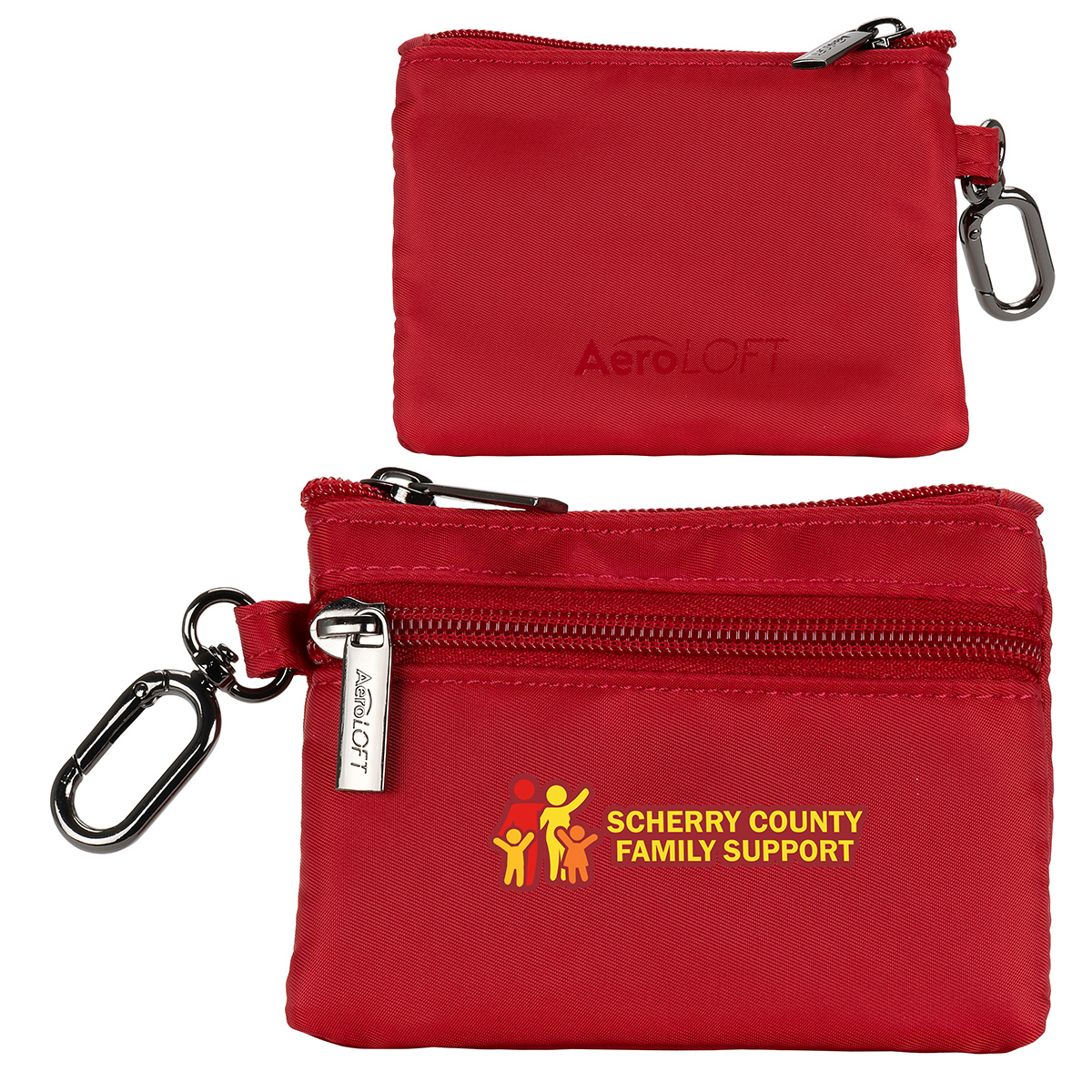 AeroLOFT® Carabiner Zip Wallet 1