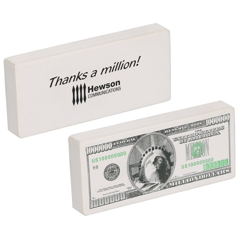 Million Dollar Bill Stress Reliever 1 Million Dollar Bill Stress Reliever 1