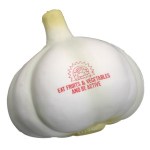 Garlic Bulb Stress Reliever - White Garlic Bulb Stress Reliever - White