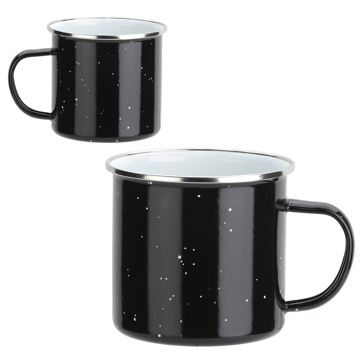 Foundry 16 oz Enamel-Lined Iron Coffee Mug 1