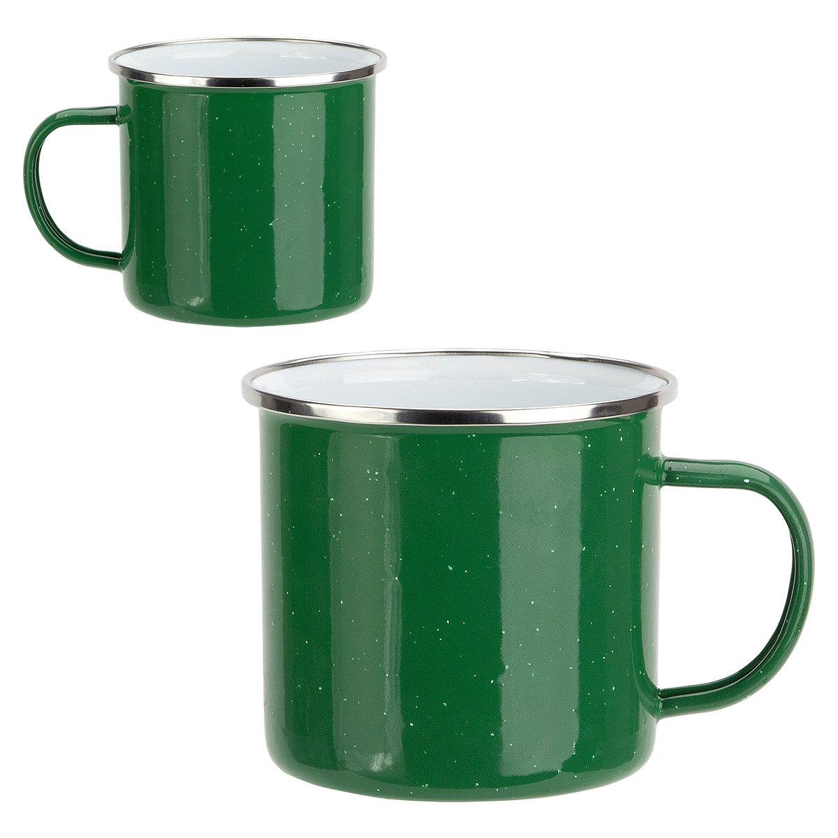 Foundry 16 oz Enamel-Lined Iron Coffee Mug 1