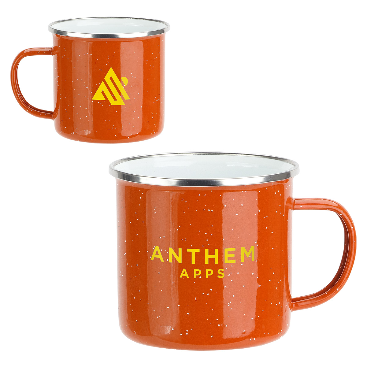 Foundry 16 oz Enamel-Lined Iron Coffee Mug 1